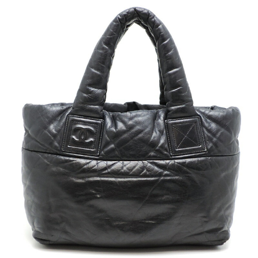Chanel Black Tote Cocoon Small Coco Bag